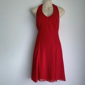 Vintage Polka Dot Marilyn Monroe Style Halter Dres